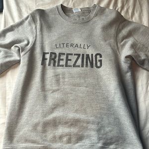 Gray Oversized Sweater